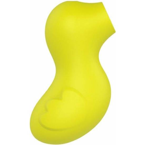 ESTIMULADOR VIBRADOR Y SUCCIONADOR - AMARILLO - Juguetes Sexuales Succionador Clitoris - Sex Shop ARTICULOS EROTICOS