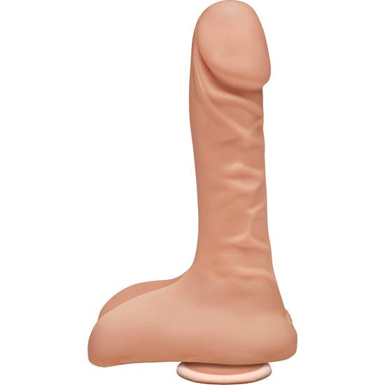 THE SUPER D PENE REALÍSTICO 23 CM VAINILLA - Pene Realistico Consolador - Sex Shop ARTICULOS EROTICOS