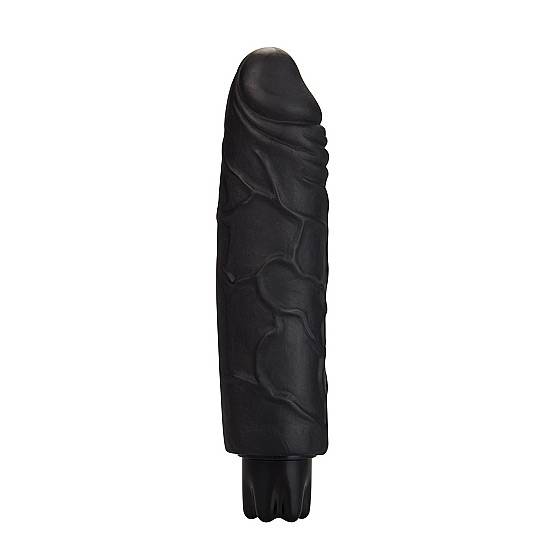 VIBRADOR REALISTICO TACTO REAL TAMAÑO NORMAL NEGRO - Vibrador Pene Vibrador - Sex Shop ARTICULOS EROTICOS