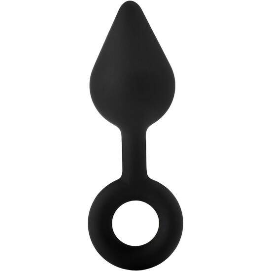 FANTASSTIC XL SINGLE DROP PLUG BLACK - Juguetes Sexuales Anillo - Sex Shop ARTICULOS EROTICOS