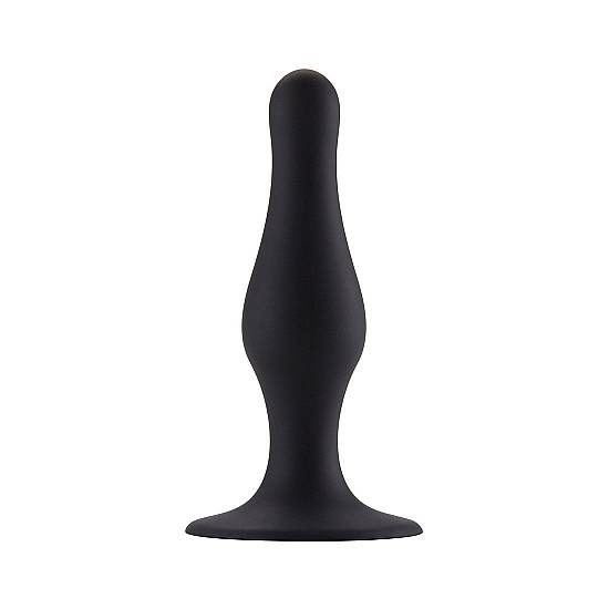 PLUG ANAL CON BASE SUCCIÓN - TALLA M - NEGRO - Juguetes Sexuales Anales Anal - Sex Shop ARTICULOS EROTICOS