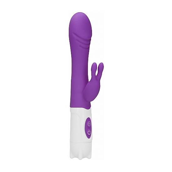 RABBIT VIBRADOR RAMPANTE - MORADO - Estimuladores Mariposas y Conejitos - Sex Shop ARTICULOS EROTICOS