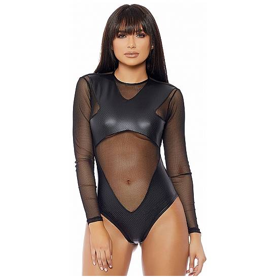 APPETENCE BODYSUIT NEGRO - Lenceria Sexy Femenina Bodys - Sex Shop ARTICULOS EROTICOS