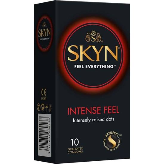 PRESERVATIVOS - MATES SKYN INTENSO FEEL - 10 PACK - Cosmética Erótica Preservativos Sensitivos-Sex Shop ARTICULOS EROTICOS